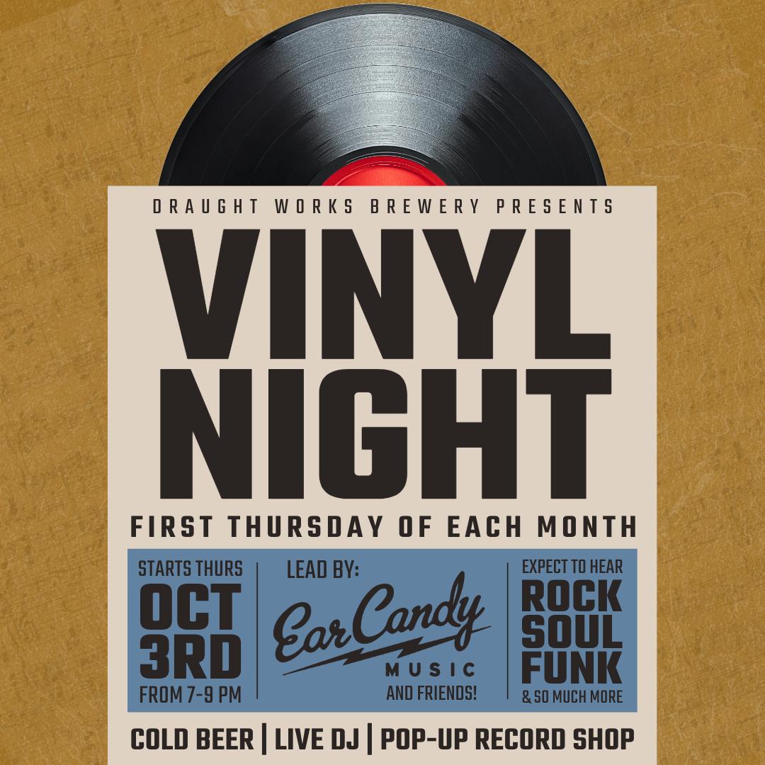 Vinyl Night at Draught Works